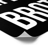 Bad Influence Brother Poster (Ecke)