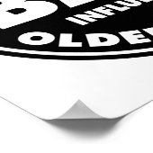 Bad Influence Brother Poster (Ecke)