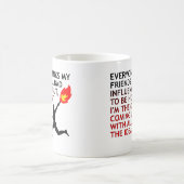Bad Influence Funny Mug Kaffeetasse (Mittel)
