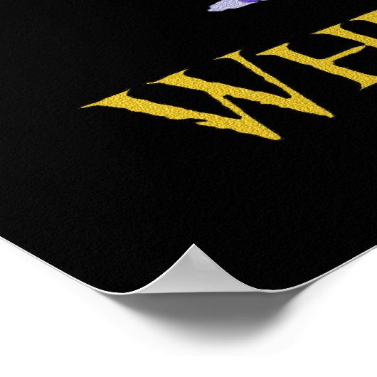 Bad Jesus Ponies Poster (Ecke)