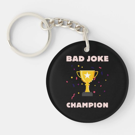 Bad Joke Champion Schlüsselanhänger (Vorderseite)