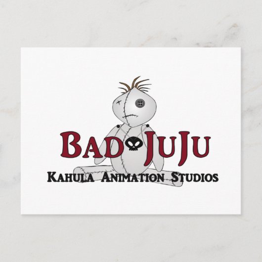 Bad JuJu Post Cards Postkarte (Vorderseite)