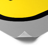 Bad Karma Warning Poster (Ecke)