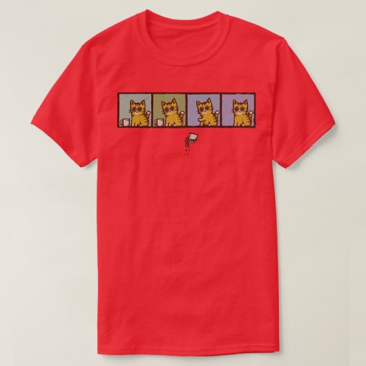 Bad Kitten T-Shirt (Design vorne)
