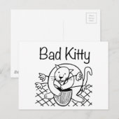 Bad Kitty 2 Postkarte (Vorne/Hinten)