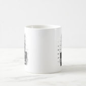 Bad Kitty Cat Police Arrest Foto Funny Kaffeetasse (Mittel)