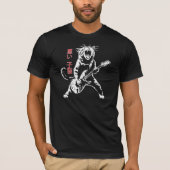 Bad Kitty im japanischen Kanji T-Shirt (Vorderseite)