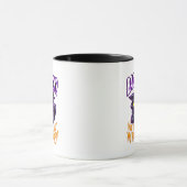 Bad Luck Black Cat Personality Funny Sarcastic Tasse (Zentrum)