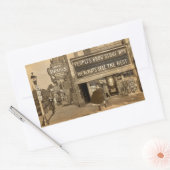 Bad Luck! Rechteckiger Aufkleber (Umschlag)