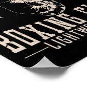 Bad Mad Boxing Club Poster (Ecke)