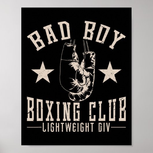 Bad Mad Boxing Club Poster (Vorne)