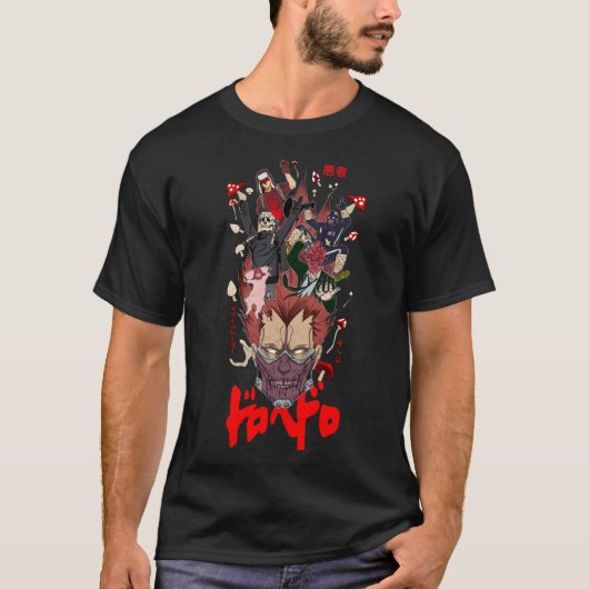 Bad magician - Dorohedoro Anime Cartoon Geschenk T-Shirt (Vorderseite)