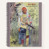 Bad Man Crow Nation Notizblock (Vorderseite)