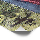 Bad Man Crow Nation Poster (Ecke)