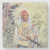 Bad Man Steinuntersetzer (Vorderseite)