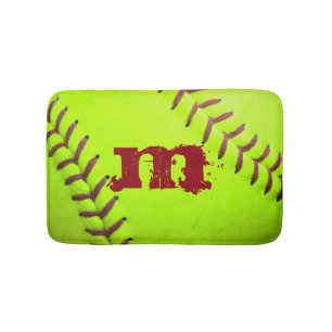 Bad-Matte der Softball-gelbe schnelle Neigungs-8U Badematte