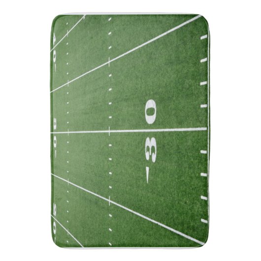 Bad-Matte/Fußballplatz Badematte (Vorderseite Vertikal)