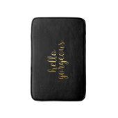 Bad-Matte - hallo herrlich Badematte (Vorderseite Vertikal)