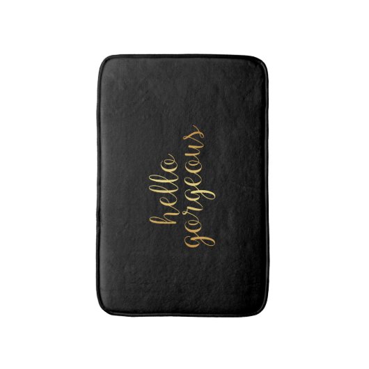 Bad-Matte - hallo herrlich Badematte (Vorderseite Vertikal)