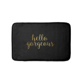 Bad-Matte - hallo herrlich Badematte (Vorderseite)