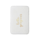 Bad-Matte - hallo herrlich Badematte (Vorderseite Vertikal)