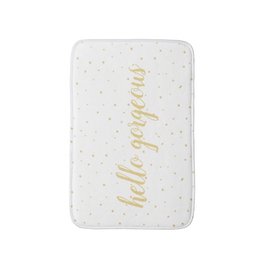 Bad-Matte - hallo herrlich Badematte (Vorderseite Vertikal)