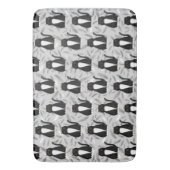 Bad-Matte Muster der schwarzen Katze Badematte (Vorderseite Vertikal)