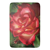 Bad-Matte/Rote Rose Badematte (Vorderseite Vertikal)