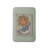 Bad-Matte ~ Sun und Mond Badematte (Vorderseite Vertikal)