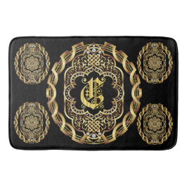 Bad-Matten des Monogramm-C fertigen umsandern Badematte