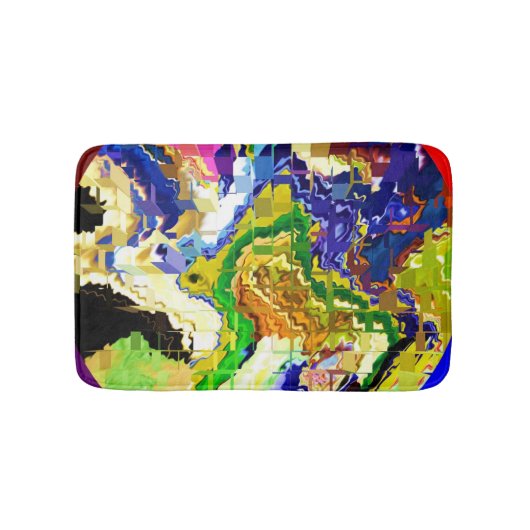 Bad-Matten-Künste-Grafik-Badematten Badematte (Vorderseite)