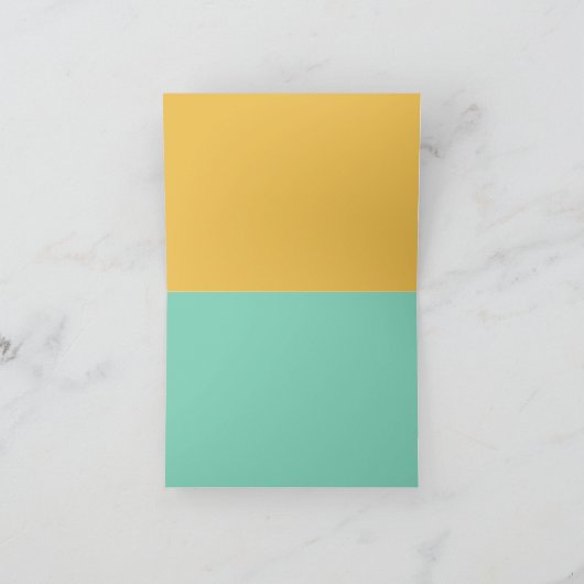 BAD MIRL ART NOTECARD KARTE (Innenseite)