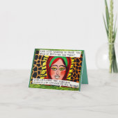 BAD MIRL ART NOTECARD KARTE (Vorderseite)