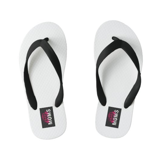 BAD MOMS Flip-Flops Kinderbadesandalen (Fußbett)