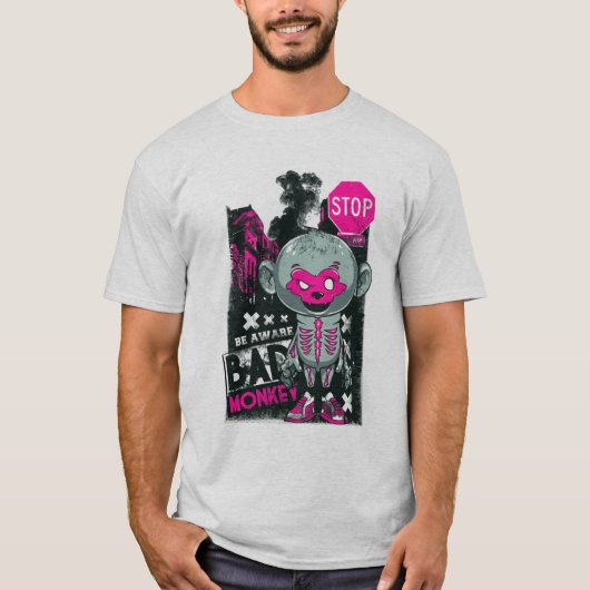 Bad Monkey Street Style - T - Shirt (Vorderseite)
