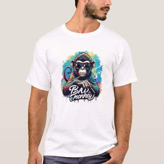 Bad Monkey T-Shirt (Vorderseite)