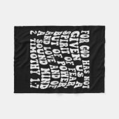 Bad Monkey T Shirt Fleecedecke (Vorderseite (Horizontal))
