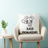 Bad Morning Grumpy Voodoo Sonniger T - Shirt Kissen (Stuhl )