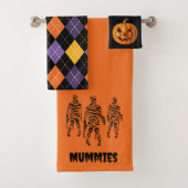 Bad Mummies Halloween Thema Badhandtuch Set (Insitu)