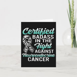 Bad Neuroendocrine Cancer Awareness Net Zebra Ribb Karte