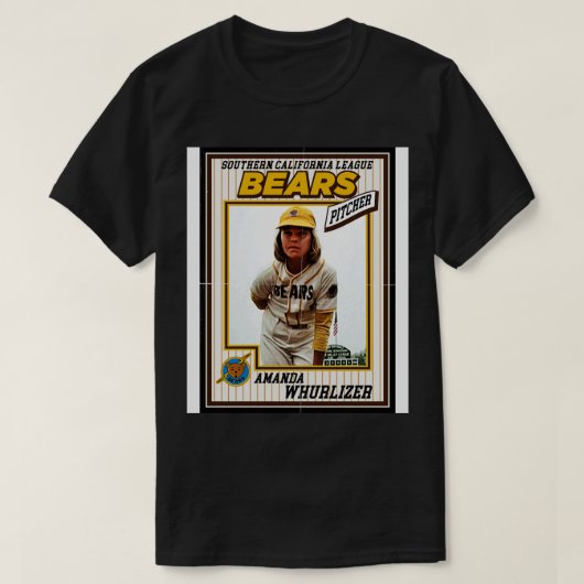 Bad News Bears Baseball d Amanda Whurlizer T-Shirt (Design vorne)