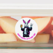Bad Oaster Bunny! Hoppy Ostern, Lass's Have Fun! Etiketten (Befestigt)