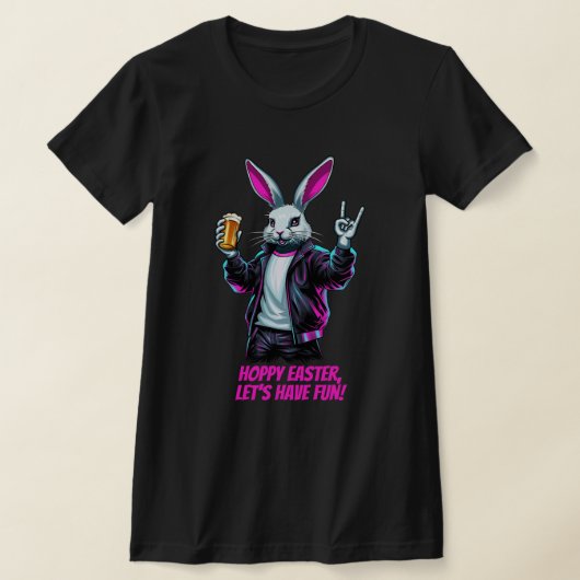 Bad Oaster Bunny! Hoppy Ostern, Lass's Have Fun! T-Shirt (Ablage )