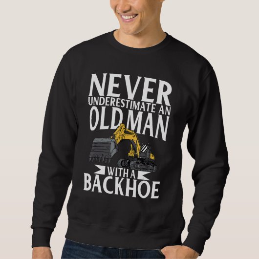 Bad Old Man Construction Workers & Construction Sweatshirt (Vorderseite)