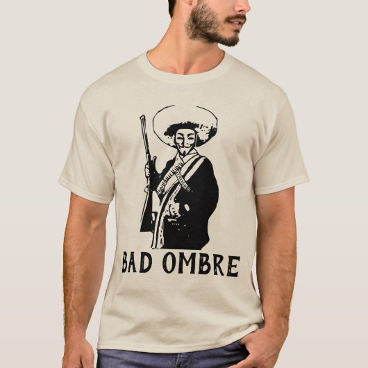 BAD OMBRE-T - Shirt, Männerlustige T-Shirts (Vorderseite)