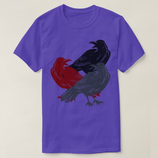 Bad Omen Ravens T-Shirt (Design vorne)