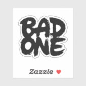 Bad One Aufkleber (Blatt)