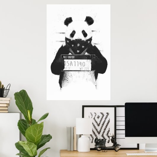 Bad Panda Poster (Heimbüro)