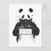 Bad Panda Postkarte (Vorderseite)