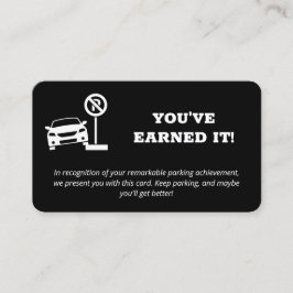 Bad Parking Visitenkarte